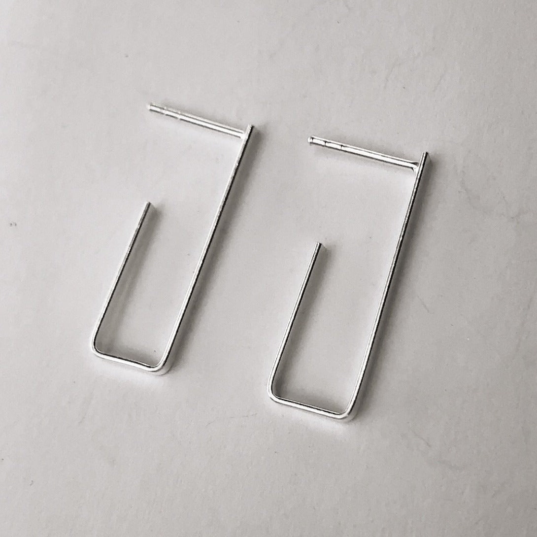 Cuboid earring