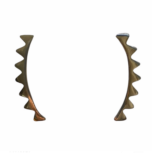 Triangle climber earring