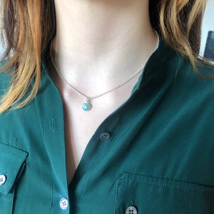 Gemstone choker necklace